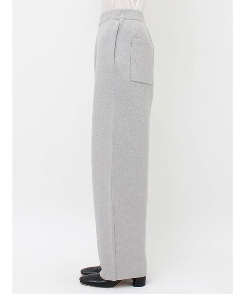 Ungrid(アングリッド)の「カシミヤ混ニットパンツ(その他パンツ・レディース・ブラック/ライトグレー・FREE)」の10枚目の写真