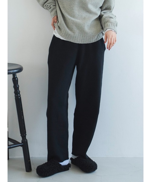 セール】カシミヤ混ニットパンツ（その他パンツ）｜Ungrid（アン