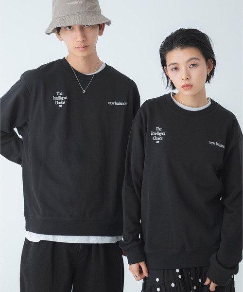 セール】リニアロゴクルー（スウェット）｜New Balance