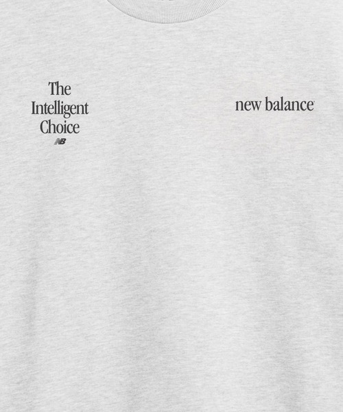 NEW BALANCE（ニューバランス）の「リニアロゴクルー（スウェット・メンズ・ブラック/アイボリー/ライトグレー・SMALL/MEDIUM/LARGE/XX-LARGE/X-LARGE）」の11枚目の写真