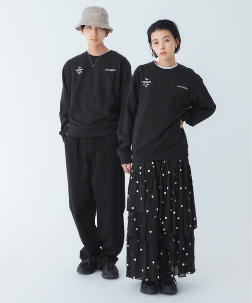 セール】リニアロゴクルー（スウェット）｜New Balance