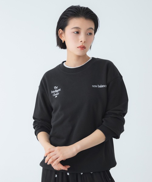 セール】リニアロゴクルー（スウェット）｜New Balance