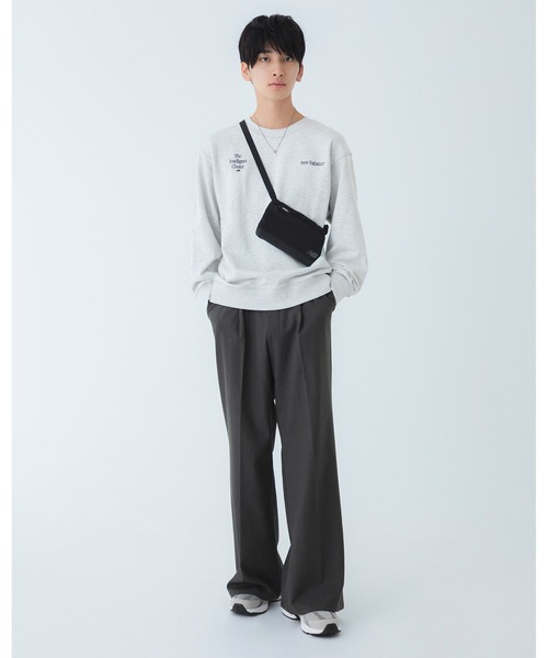 セール】リニアロゴクルー（スウェット）｜New Balance