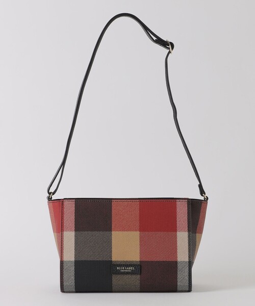 BLUE LABEL CRESTBRIDGE（ブルーレーベルクレストブリッジ）の「クレストブリッジチェックPVCミニショルダー（ショルダーバッグ・レディース・レッド/ベージュ系その他/ダークネイビー/ブルー系その他2・FREE）」の7枚目の写真