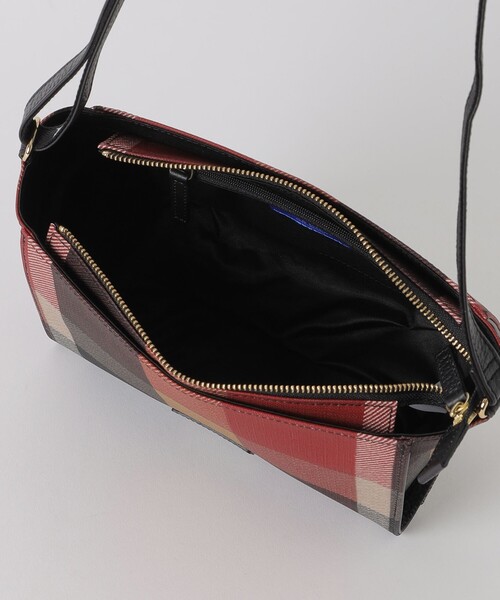 BLUE LABEL CRESTBRIDGE（ブルーレーベルクレストブリッジ）の「クレストブリッジチェックPVCミニショルダー（ショルダーバッグ・レディース・レッド/ベージュ系その他/ダークネイビー/ブルー系その他2・FREE）」の9枚目の写真