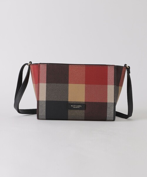 BLUE LABEL CRESTBRIDGE（ブルーレーベルクレストブリッジ）の「クレストブリッジチェックPVCミニショルダー（ショルダーバッグ・レディース・レッド/ベージュ系その他/ダークネイビー/ブルー系その他2・FREE）」の11枚目の写真
