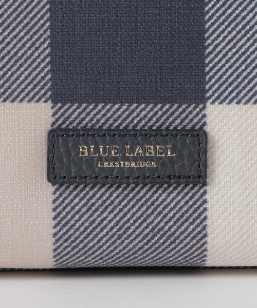 BLUE LABEL CRESTBRIDGE（ブルーレーベルクレストブリッジ）の「クレストブリッジチェックPVCミニショルダー（ショルダーバッグ・レディース・レッド/ベージュ系その他/ダークネイビー/ブルー系その他2・FREE）」の20枚目の写真