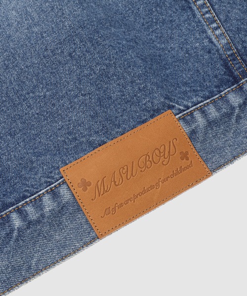 MASU(エムエーエスユー)の「MB DENIM JACKET DIAMOND(デニムジャケット・メンズ・インディゴブルー/ブラック・48/46)」の7枚目の写真