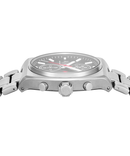 ARMANI EXCHANGE（アルマーニエクスチェンジ）の「アルマーニ・エクスチェンジ 腕時計 メンズ アナログ ステンレス AX2820（アナログ腕時計・メンズ・シルバー・FREE）」の4枚目の写真