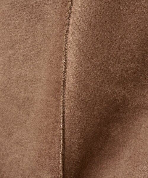 BEARDSLEY(ビアズリー)の「ムートンストール(ストール/ショール・レディース・アイボリー/ブラウン・FREE)」の3枚目の写真