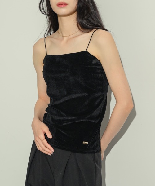NEUNA（ヌナ）の「ベロアキャミソール（キャミソール）」 - WEAR