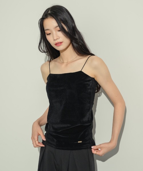 NEUNA（ヌナ）の「ベロアキャミソール（キャミソール）」 - WEAR