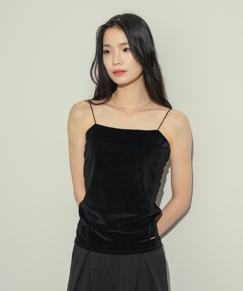 NEUNA（ヌナ）の「ベロアキャミソール（キャミソール）」 - WEAR