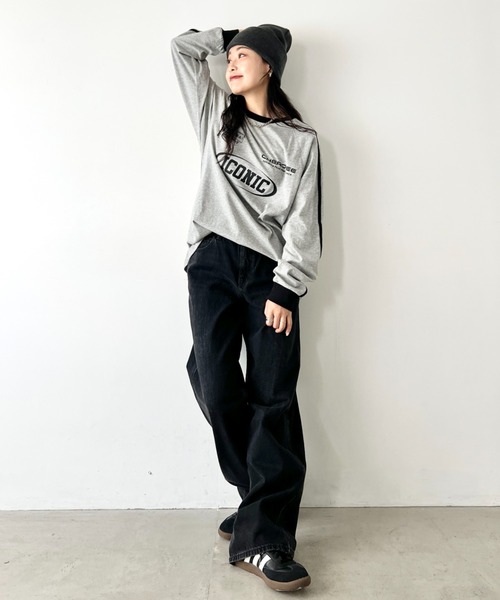 JEEP(ジープ)の「【日本未発売/WEB限定】JEEP(ジープ)/サイドライン 配色 ロンT ロングスリーブTシャツ/CHEROKEE Long T-shirt(Tシャツ/カットソー・レディース・ホワイト/グレー/ブラック・S/M/L/XL)」の22枚目の写真
