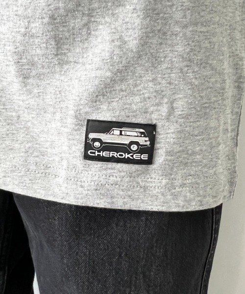 JEEP(ジープ)の「【日本未発売/WEB限定】JEEP(ジープ)/サイドライン 配色 ロンT ロングスリーブTシャツ/CHEROKEE Long T-shirt(Tシャツ/カットソー・レディース・ホワイト/グレー/ブラック・S/M/L/XL)」の17枚目の写真