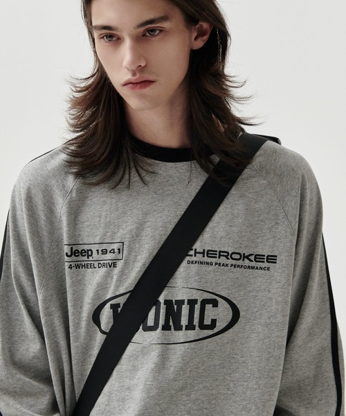 JEEP(ジープ)の「【日本未発売/WEB限定】JEEP(ジープ)/サイドライン 配色 ロンT ロングスリーブTシャツ/CHEROKEE Long T-shirt(Tシャツ/カットソー・レディース・ホワイト/グレー/ブラック・S/M/L/XL)」の18枚目の写真