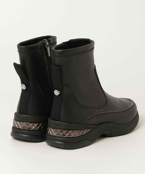 極美品　プラスダイアナ オールウェザーショートブーツ 雨天対応 プラスダイアナ ＋diana 【レイン対応】オールウェザーショートブーツ