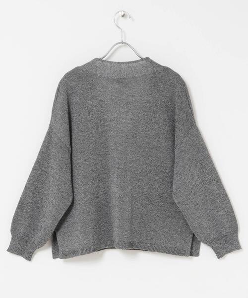 アーバンリサーチドアーズ　ウォッシャブルドライニットカーディガン　グレー セール】ウォッシャブルドライニットカーディガン（カーディガン