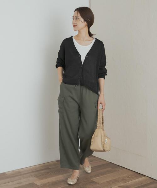 セール】ウォッシャブルドライニットカーディガン（カーディガン