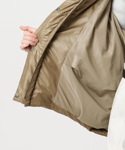 MARW UNITED ARROWS コクーン ダウンジャケット MARW UNITED ARROWS＞コクーン ジップ コート