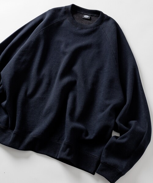 FREAK'S STORE（フリークスストア）の「限定展開 12oz ヘビーウェイト ビッグシルエット ラグランスリーブ クルーネックスウェット（スウェット・メンズ・ブラック/ネイビー/アッシュグレー/スミクロ/杢グレー・SMALL/MEDIUM/LARGE）」の16枚目の写真