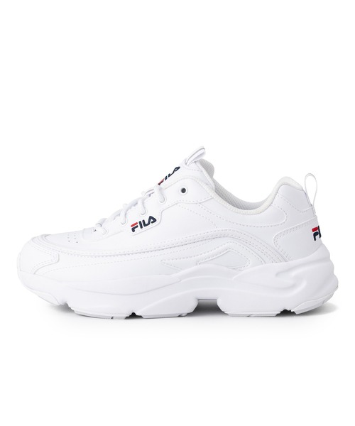 FILA（フィラ）の「RAYTONA（スニーカー・レディース・ホワイト・22.5cm/27.0cm/28.0cm/23.5cm/24.5cm/23.0cm/24.0cm/25.0cm/26.0cm）」の4枚目の写真