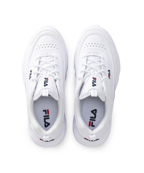 FILA（フィラ）の「RAYTONA（スニーカー・レディース・ホワイト・22.5cm/27.0cm/28.0cm/23.5cm/24.5cm/23.0cm/24.0cm/25.0cm/26.0cm）」の3枚目の写真