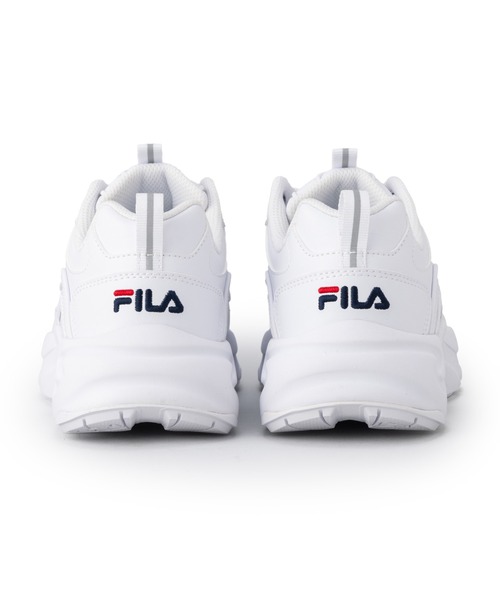 FILA（フィラ）の「RAYTONA（スニーカー・レディース・ホワイト・22.5cm/27.0cm/28.0cm/23.5cm/24.5cm/23.0cm/24.0cm/25.0cm/26.0cm）」の2枚目の写真