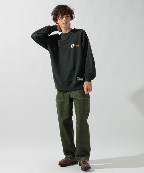 Russell Athletic ブラック スウェット Russell Athletic スウェット 「RUSSELL ATHLETIC/ラッセル
