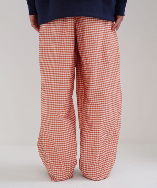 TUCKSHOP(タックショップ)の「TUCKED TROUSERS(タックドトラウザーズ)(スラックス・メンズ・オレンジ・1/2)」の5枚目の写真