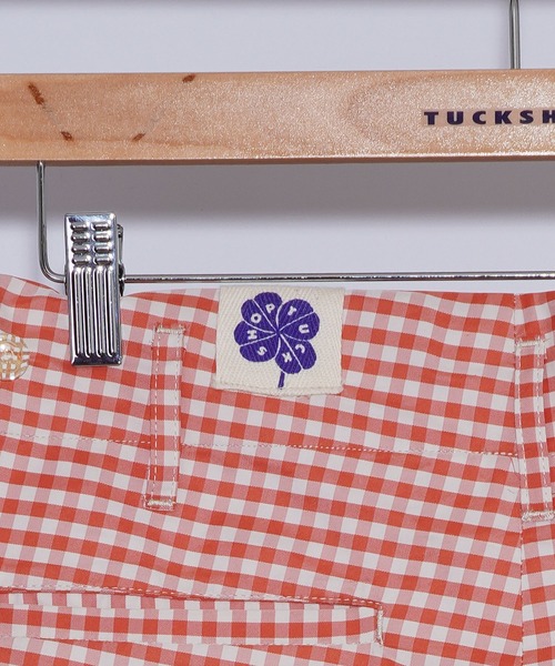 TUCKSHOP(タックショップ)の「TUCKED TROUSERS(タックドトラウザーズ)(スラックス・メンズ・オレンジ・1/2)」の8枚目の写真