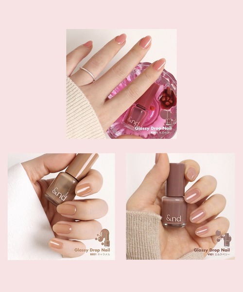 rom&nd（ロムアンド）の「&by rom&nd アンドバイロムアンド 【ZOZOTOWN限定セットC】（ネイル用品/ネイルケア・レディース・その他・FREE）」の3枚目の写真