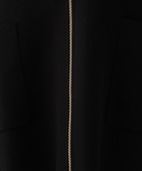 Elura（エルーラ）の「もっちりモイストフードジレ/582762（ベスト・レディース・ブラウン/ホワイト/ブラック・FREE）」の22枚目の写真