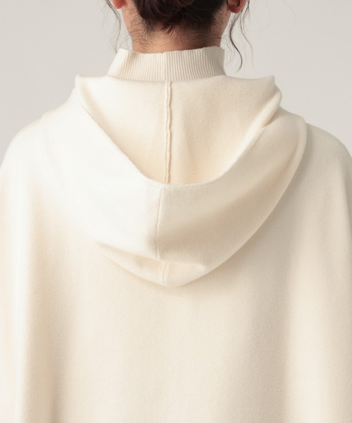 Elura（エルーラ）の「もっちりモイストフードジレ/582762（ベスト・レディース・ブラウン/ホワイト/ブラック・FREE）」の17枚目の写真