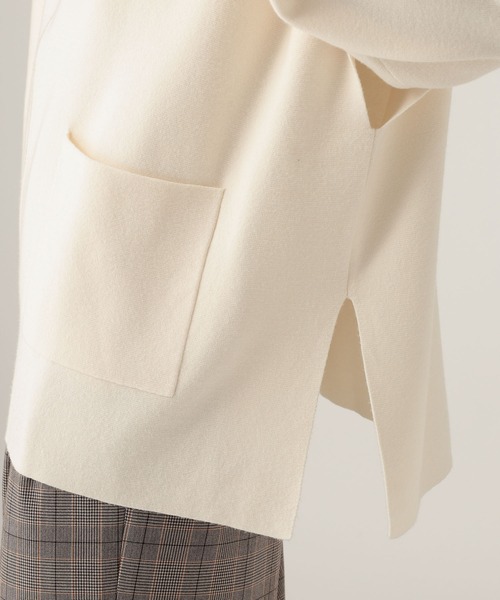 Elura（エルーラ）の「もっちりモイストフードジレ/582762（ベスト・レディース・ブラウン/ホワイト/ブラック・FREE）」の19枚目の写真