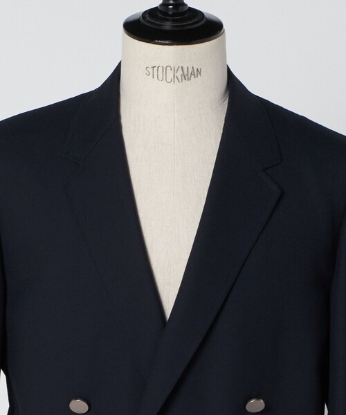 green label relaxing（グリーンレーベルリラクシング）の「アムンゼン ダブルブレスト 4B 01 ジャケット（テーラードジャケット・メンズ・ブラック/ネイビー・M/XL/S/L）」の9枚目の写真