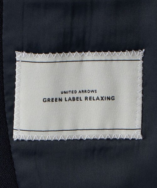 green label relaxing（グリーンレーベルリラクシング）の「アムンゼン ダブルブレスト 4B 01 ジャケット（テーラードジャケット・メンズ・ブラック/ネイビー・M/XL/S/L）」の14枚目の写真