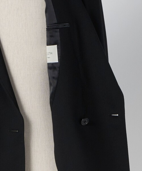 green label relaxing（グリーンレーベルリラクシング）の「アムンゼン ダブルブレスト 4B 01 ジャケット（テーラードジャケット・メンズ・ブラック/ネイビー・M/XL/S/L）」の22枚目の写真