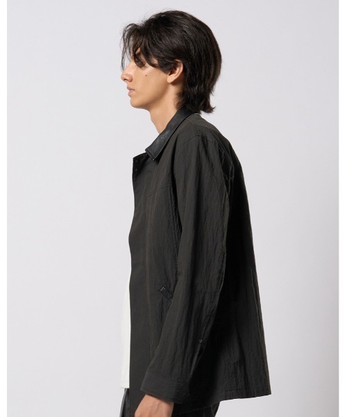 wjk（ダヴルジェイケイ）の「zip coverall jacket（その他アウター・メンズ・ダークネイビー/ブラック・SMALL/MEDIUM/LARGE/X-LARGE）」の4枚目の写真