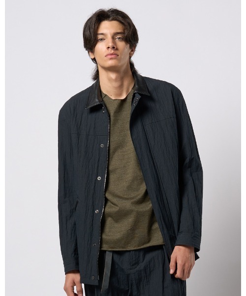 wjk（ダヴルジェイケイ）の「zip coverall jacket（その他アウター・メンズ・ダークネイビー/ブラック・SMALL/MEDIUM/LARGE/X-LARGE）」の6枚目の写真