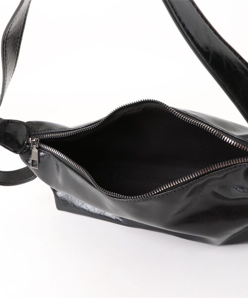 Burner(バーナー)の「【OKUOKU 0909】ヴィンテージ風レザー 2WAY ショルダーバッグ oku-bag-35-27(ショルダーバッグ・レディース・ブラック/ダークブラウン・FREE)」の5枚目の写真