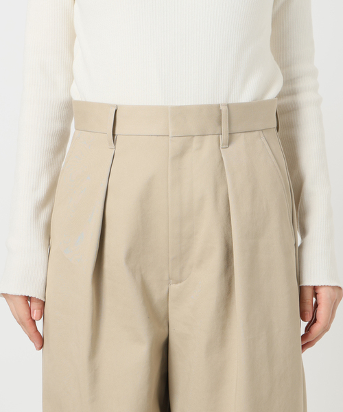 JOURNAL STANDARD L'ESSAGE CP タックチノパンツ JOURNAL STANDARD L'ESSAGE｜《追加2》CP タックチノパンツ