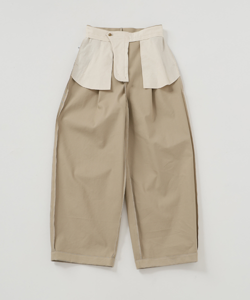 JOURNAL STANDARD L'ESSAGE CP タックチノパンツ journal standard L'essage（ジャーナルスタンダード レサージュ
