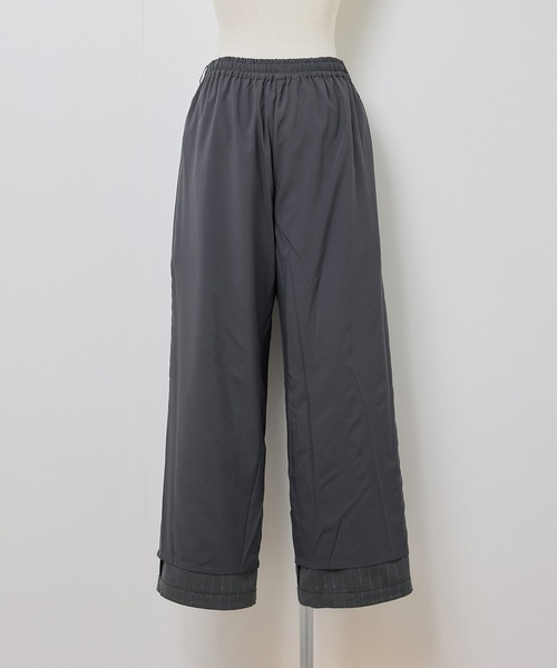 ROPE' PICNIC（ロペピクニック）の「イージーワイドパンツ/リンクコーデ（その他パンツ・レディース・ベージュ系その他2/グレー/グレー系その他・36/40/38）」の9枚目の写真
