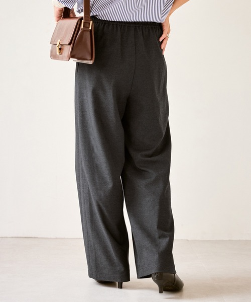ROPE' PICNIC（ロペピクニック）の「イージーワイドパンツ/リンクコーデ（その他パンツ・レディース・ベージュ系その他2/グレー/グレー系その他・36/40/38）」の21枚目の写真