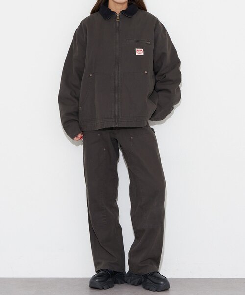 セール】コーデュロイカラーダックワークジャケット（ブルゾン