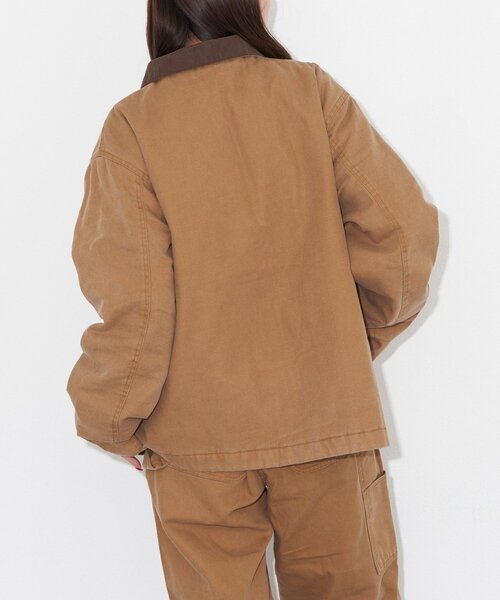 コーデュロイカラーダックワークジャケット（ブルゾン）｜CIAOPANIC