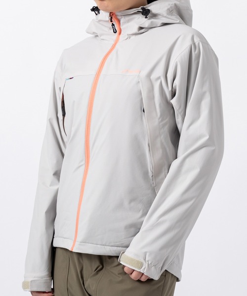 phenix outdoor(フェニックスアウトドア)の「phenix outdoor(フェニックスアウトドア)マイクロリップストップ ハイスペック アウトドア マウンテンパーカー(吸水速乾/撥水性)(マウンテンパーカー・レディース・マジェンタ/ライトグレー/チャコール・M/L)」の4枚目の写真