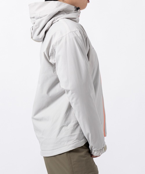 phenix outdoor(フェニックスアウトドア)の「phenix outdoor(フェニックスアウトドア)マイクロリップストップ ハイスペック アウトドア マウンテンパーカー(吸水速乾/撥水性)(マウンテンパーカー・レディース・マジェンタ/ライトグレー/チャコール・M/L)」の6枚目の写真
