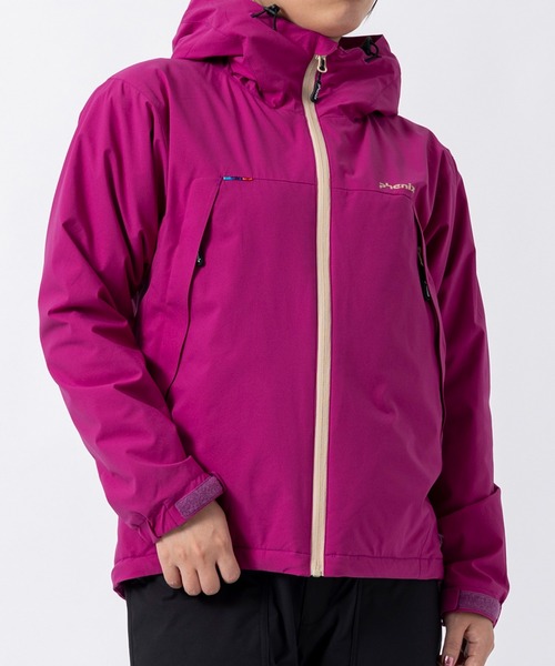 phenix outdoor(フェニックスアウトドア)の「phenix outdoor(フェニックスアウトドア)マイクロリップストップ ハイスペック アウトドア マウンテンパーカー(吸水速乾/撥水性)(マウンテンパーカー・レディース・マジェンタ/ライトグレー/チャコール・M/L)」の16枚目の写真